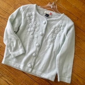 Kali Wear - Light Blue/Green Cardigan - Size Large